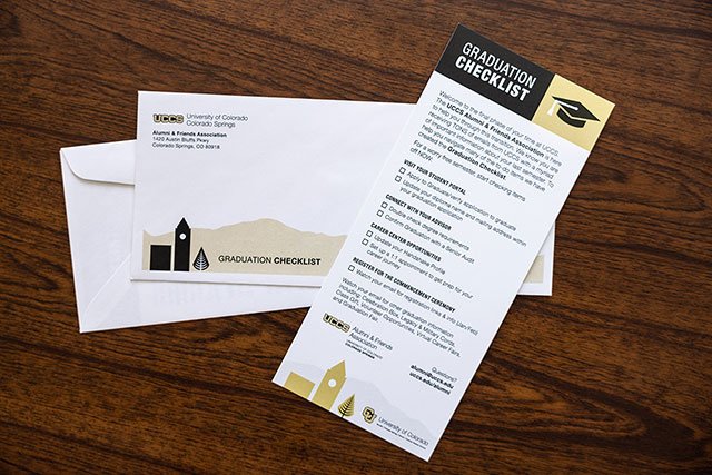 UCCS Alumni Graduation Checklist