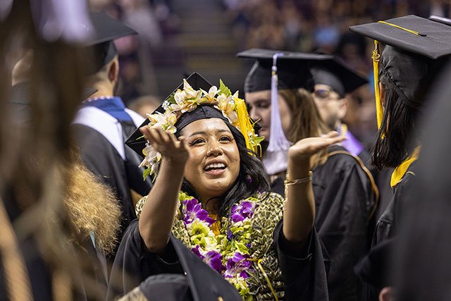 UCCS graduate at Commencement