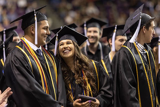UCCS graduates at Commencement