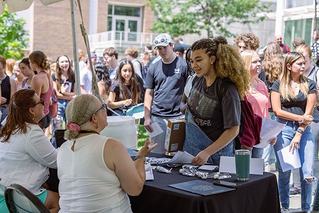 UCCS students at GPS Community Fair