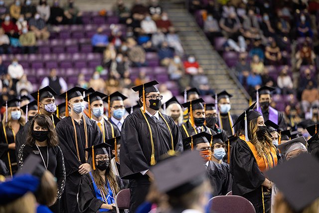 UCCS graduates at Commencement