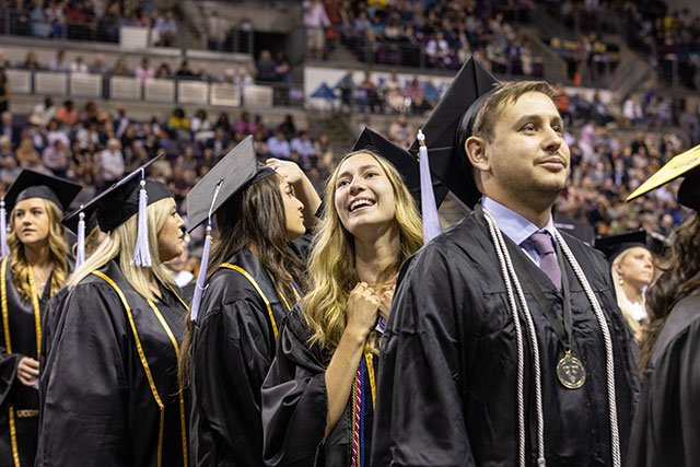 UCCS graduates at Commencement