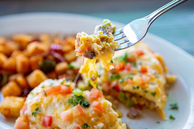Bourbon Brothers omelet