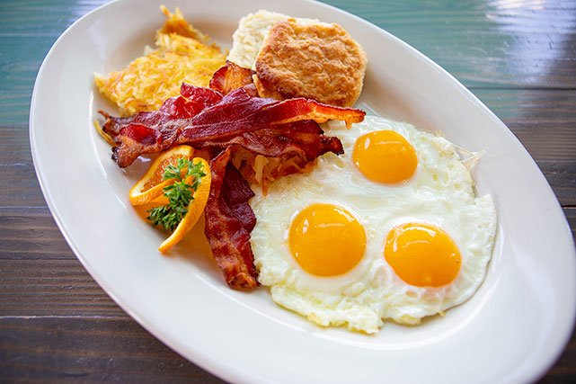Bourbon Brothers breakfast plate