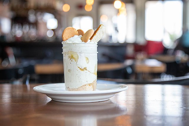 Bourbon Brothers banana pudding dessert