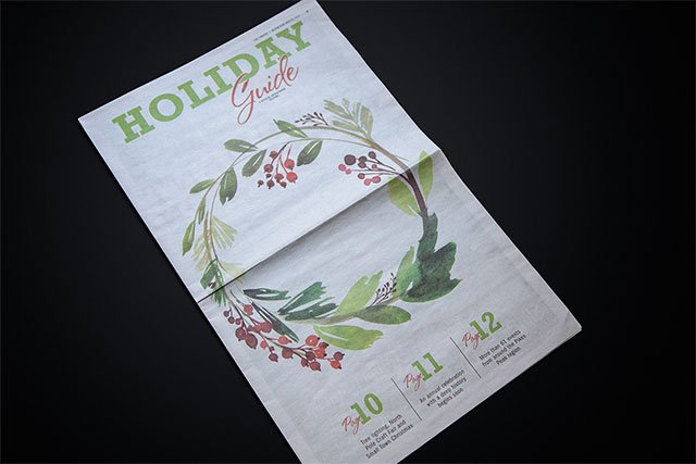 Gazette Community Papers Holiday Guide Cover