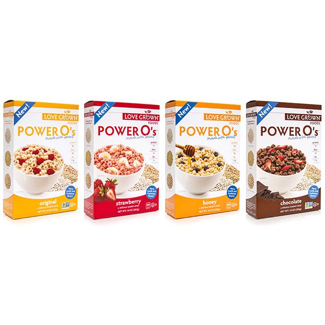 Love Grown Foods Packaging Power Os