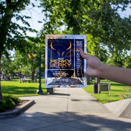 Perky Jerky being held at park