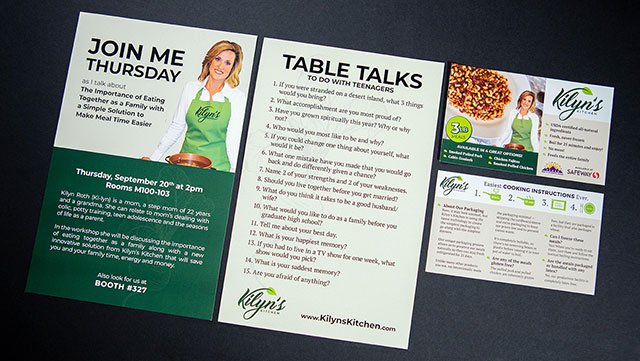 Kilyns Kitchen Printed Handouts
